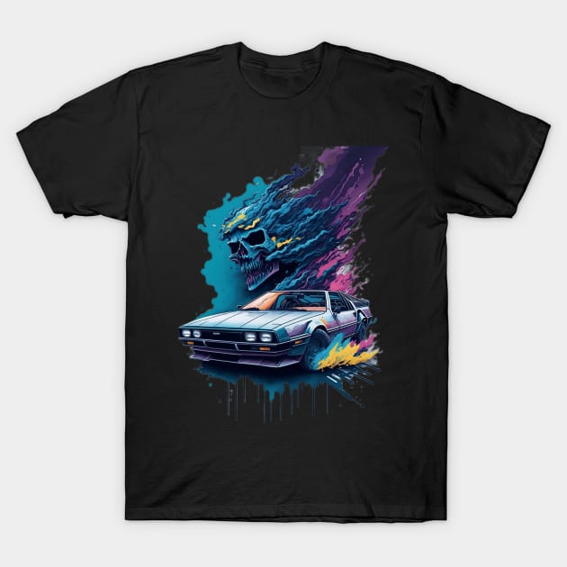 DMC DeLorean Art T-Shirt by Shop Goods